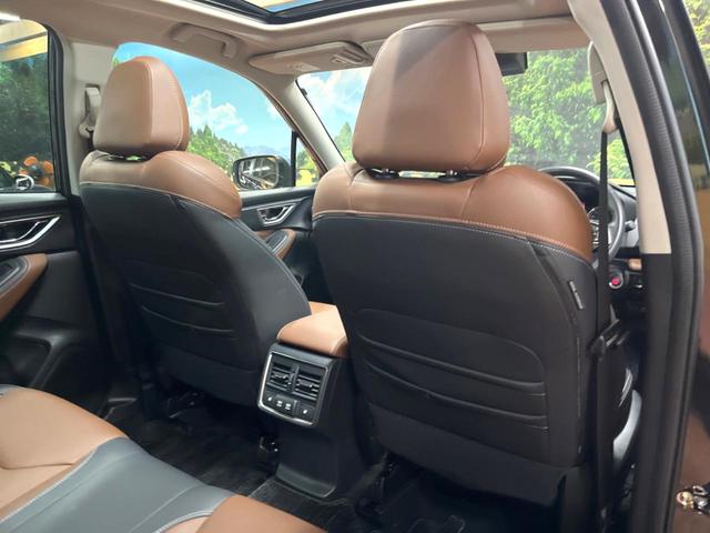 フォレスター アドバンス サンルーフ ダイアトーン8型ナビ 視界拡張 禁煙車 茶革シート デジタルインナーミラー サイドカメラ 100V電源 レーダークルーズ 電動リアゲート 全席シートヒーター コーナーセンサー ETC(34枚目)