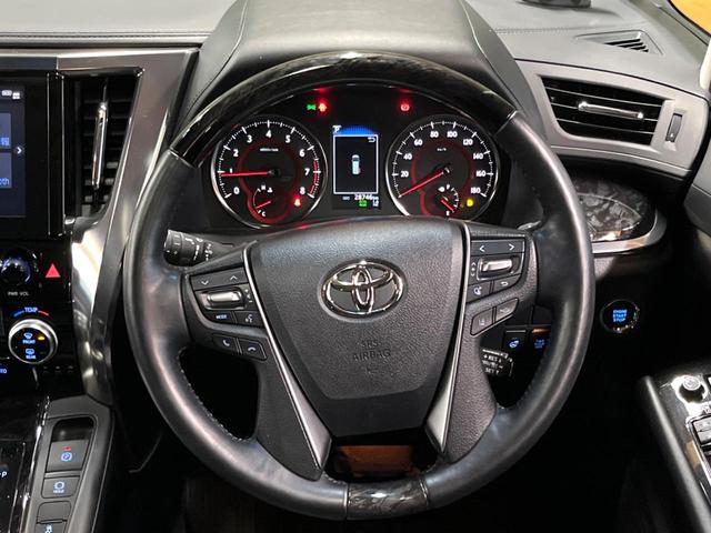 アルファード 2.5S Cパッケージ サンルーフ モデリスタエアロ 後席モニター 9型ナビ 禁煙車 両側パワスラ パワーバックドア シートエアコン 3眼LEDヘッド セーフティセンス レーダークルーズ 純正18アルミ フルセグTV ETC(12枚目)