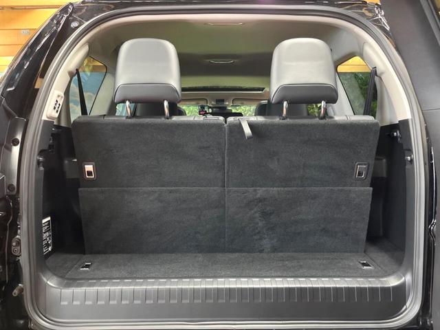 ランドクルーザープラド TX Lパッケージ サンルーフ 7人乗り 9型ナビ 黒革シート ブラックルーフレール シートエアコン セーフティセンス レーダークルーズ クリアランスソナー LEDヘッド 純正17アルミ バックカメラ ETC フルセグ(11枚目)