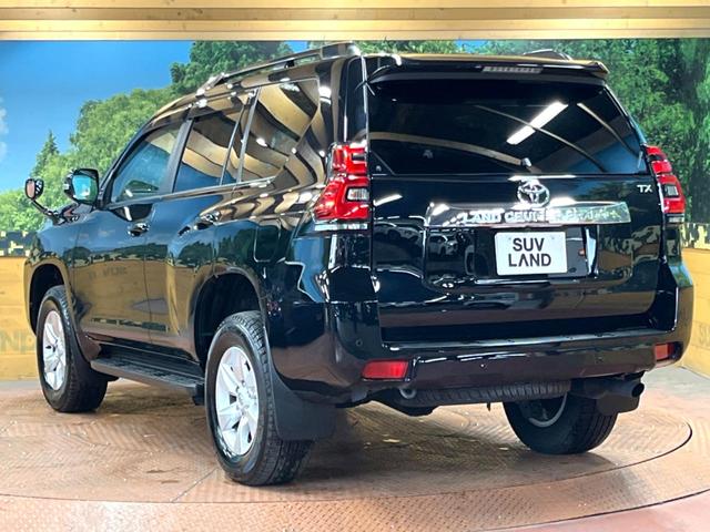 ランドクルーザープラド TX Lパッケージ サンルーフ 7人乗り 9型ナビ 黒革シート ブラックルーフレール シートエアコン セーフティセンス レーダークルーズ クリアランスソナー LEDヘッド 純正17アルミ バックカメラ ETC フルセグ(53枚目)