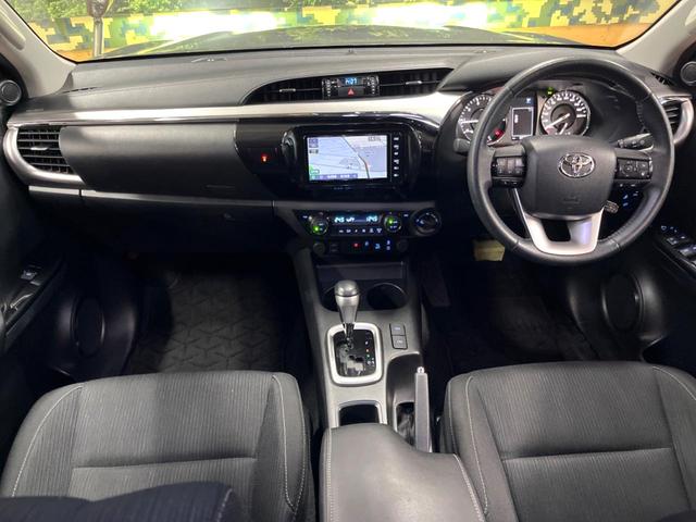 ハイラックス Ｚ　トノカバー　ＢＦグッドリッチ　純正ナビ　バックカメラ　衝突軽減　レーダークルーズ　禁煙車　クリアランスソナー　ＬＥＤヘッド＆フォグ　純正１７インチアルミ　フルセグ　Ｂｌｕｅｔｏｏｔｈ再生（2枚目）