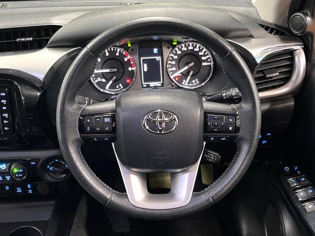 ハイラックス Ｚ　トノカバー　ＢＦグッドリッチ　純正ナビ　バックカメラ　衝突軽減　レーダークルーズ　禁煙車　クリアランスソナー　ＬＥＤヘッド＆フォグ　純正１７インチアルミ　フルセグ　Ｂｌｕｅｔｏｏｔｈ再生（12枚目）