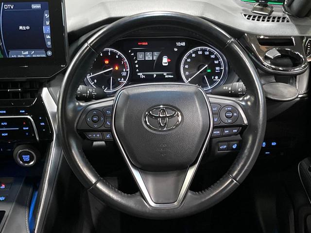 ハリアー Z レザーパッケージ モデリスタエアロ 全周囲カメラ JBLサウンド 12型ナビ 禁煙車 シートエアコン 黒革シート パワーバックドア デジタルインナーミラー BSM セーフティセンス レーダークルーズ 純正19アルミ(11枚目)