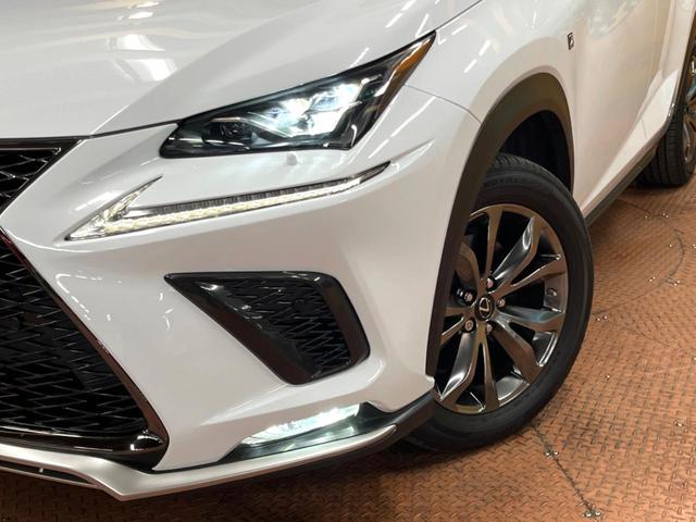 NX NX300h Fスポーツ 4WD 10型ナビ 全周囲カメラ ルーフレール 3眼LEDヘッド 禁煙車 黒革シート パワーバックドア シートエアコン レクサスセーフティ レーダークルーズ BSM クリアランスソナー 純正18アルミ(12枚目)
