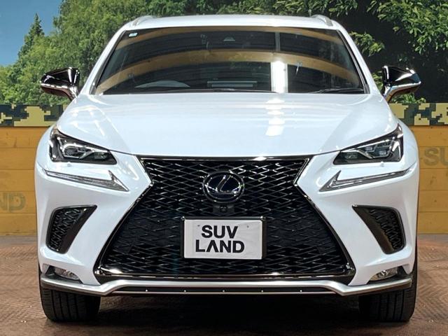 NX NX300h Fスポーツ 4WD 10型ナビ 全周囲カメラ ルーフレール 3眼LEDヘッド 禁煙車 黒革シート パワーバックドア シートエアコン レクサスセーフティ レーダークルーズ BSM クリアランスソナー 純正18アルミ(14枚目)