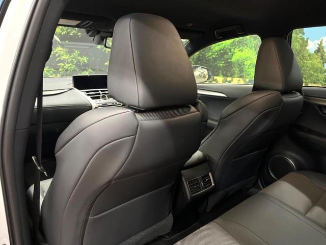 NX NX300h Fスポーツ 4WD 10型ナビ 全周囲カメラ ルーフレール 3眼LEDヘッド 禁煙車 黒革シート パワーバックドア シートエアコン レクサスセーフティ レーダークルーズ BSM クリアランスソナー 純正18アルミ(25枚目)