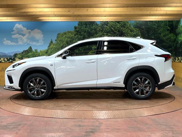 NX NX300h Fスポーツ 4WD 10型ナビ 全周囲カメラ ルーフレール 3眼LEDヘッド 禁煙車 黒革シート パワーバックドア シートエアコン レクサスセーフティ レーダークルーズ BSM クリアランスソナー 純正18アルミ(66枚目)