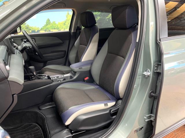 ヴェゼル e:HEV X・HuNTパッケージ 禁煙車 純正SDナビ 衝突被害軽減システム レーダークルーズ コーナーセンサー ハーフレザーシート ドラレコ バックカメラ スマートキー LEDヘッド ナビ連動ETC オートハイビーム 車線逸脱警報(22枚目)