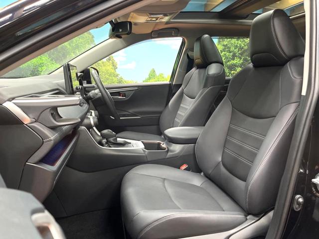 RAV4 G パノラマルーフ 10型ナビ 全周囲カメラ 禁煙車 パワーバックドア シートエアコン セーフティセンス レーダークルーズ ブラインドスポットモニター 純正18アルミ LEDヘッド フルセグTV ETC(21枚目)