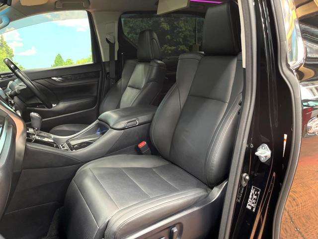 アルファード 2.5S Cパッケージ サンルーフ 後席モニター 9型ナビ 3眼LEDヘッド 禁煙車 CD/DVD再生 フルセグTV 両側パワスラ パワーバックドア シートエアコン デジタルインナーミラー セーフティセンス レーダークルーズ(22枚目)