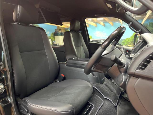 ハイエースバン スーパーGL ダークプライムII 後席モニター SDナビ 全周囲カメラ 両側パワスラ 禁煙車 フルセグTV 衝突軽減 LEDヘッド 純正15アルミ ハーフレザーシート 車線逸脱警報 オートハイビーム コーナーセンサー ETC2.0(8枚目)