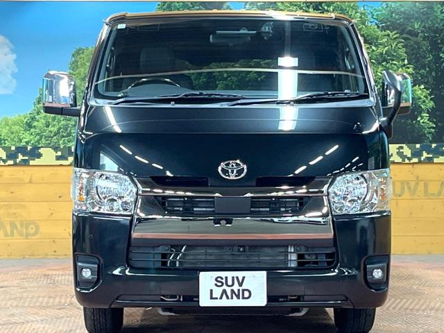 ハイエースバン スーパーGL ダークプライムII 後席モニター SDナビ 全周囲カメラ 両側パワスラ 禁煙車 フルセグTV 衝突軽減 LEDヘッド 純正15アルミ ハーフレザーシート 車線逸脱警報 オートハイビーム コーナーセンサー ETC2.0(14枚目)