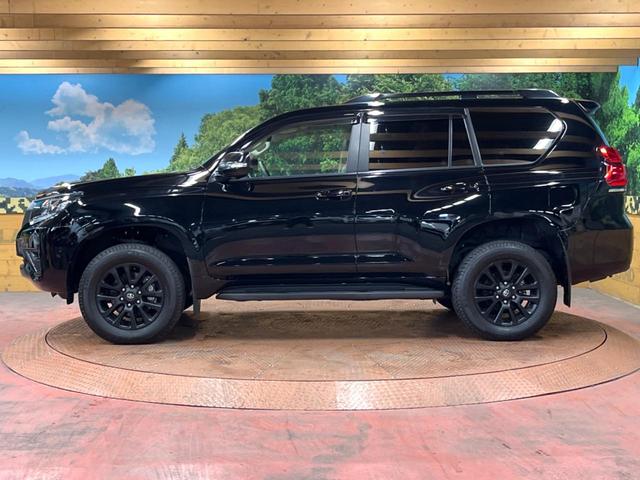 ランドクルーザープラド TX Lパッケージ マットブラックエディション サンルーフ 7人乗 全周囲カメラ ベージュ革シート レーダークルーズ 禁煙車 レザーシート ブラインドスポットモニター シートベンチレーション クリアランスソナー LEDヘッド ルーフレール ETC(65枚目)