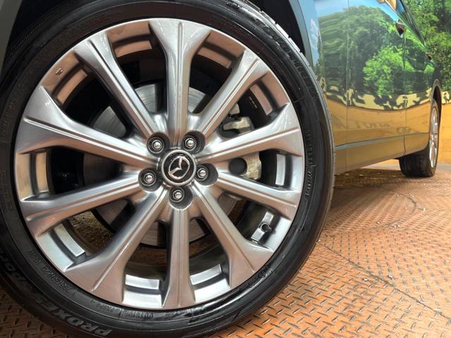 CX-80 XD Lパッケージ パノラマルーフ BOSEサウンド 12型ナビ 全周囲カメラ ルーフレール 6人乗り 後席ウォークスルー 禁煙車 白革シート シートヒーター パワーバックドア BSM 純正20アルミ LEDヘッド(13枚目)