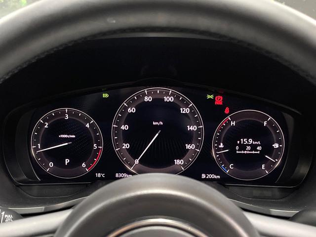 CX-80 XD Lパッケージ パノラマルーフ BOSEサウンド 12型ナビ 全周囲カメラ ルーフレール 6人乗り 後席ウォークスルー 禁煙車 白革シート シートヒーター パワーバックドア BSM 純正20アルミ LEDヘッド(32枚目)