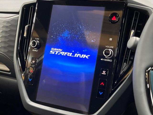 フォレスター プレミアムS:HEV EX 登録済未使用車 セットオプションCJ サンルーフ ハーマンカードン 茶革 アイサイトXテクノロジー 11型ナビフルセグ 全周囲カメラ アクセサリーコンセント 電動リアゲート 専用19インチAW(4枚目)