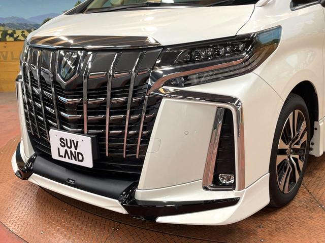 アルファード 2.5S Cパッケージ サンルーフ TRDフルエアロ 両側電動ドア 後席モニター レーダークルーズ バックカメラ 衝突被害軽減システム 禁煙車 電動リアゲート レザー調シート 前席シートエアコン ドラレコ コーナーセンサー(63枚目)