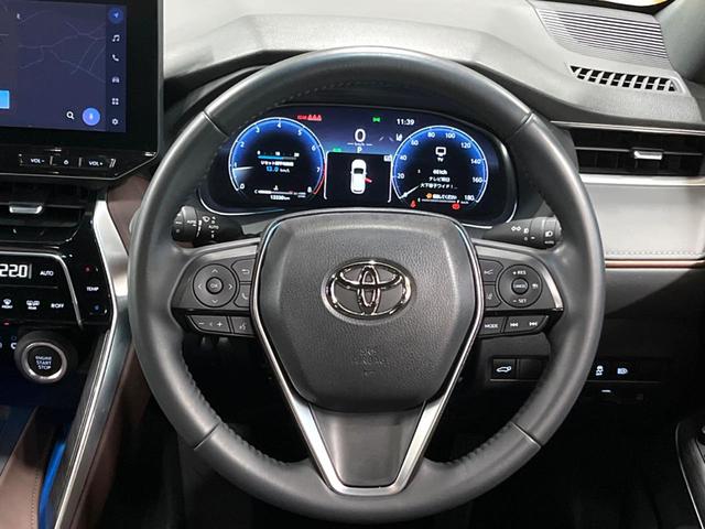 ハリアー G 12型ナビ パワーバックドア デジタルインナーミラー ブラインドスポットモニター レーダークルーズ 衝突軽減 バックカメラ フルセグ 禁煙 パワーシート クリアランスソナー 純正18インチアルミ(11枚目)