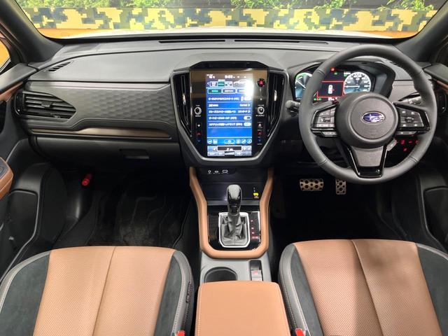 フォレスター プレミアムS:HEV EX 登録済未使用車 セットオプションCJ サンルーフ ハーマンカードン 11型ナビ マルチテレインモニター 茶革シート 視界拡張 スマートリアビューミラー リアビークルディテクション(2枚目)