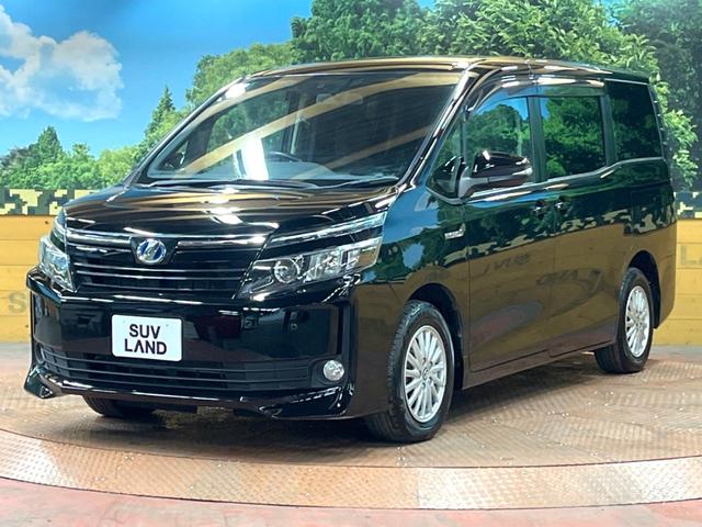 ヴォクシー ハイブリッドV 後席モニター 8型ナビ 両側パワスラ 7人乗り 禁煙車 シートヒーター クルコン LEDヘッド 純正15アルミ リアオートエアコン オートライト コーナーセンサー バックカメラ ETC フルセグTV(50枚目)