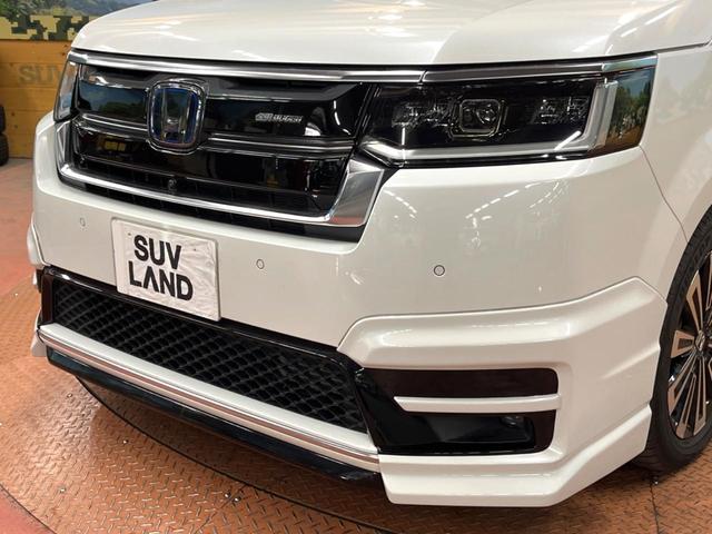 ステップワゴン ｅ：ＨＥＶスパーダ　プレミアムライン　無限エアロ　後席モニター　１１型ナビ　全周囲カメラ　両側電動ドア　電動リアゲート　アドバンスドルームミラー　ブラインドスポットモニター　レーダークルーズ　禁煙車　　クリアランスソナー（3枚目）