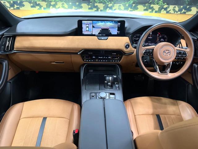 CX-60 XD-ハイブリッド プレミアムスポーツ 純正エアロ パノラマルーフ 12型ナビ 全周囲カメラ BOSE 衝突軽減 レーダークルーズ コーナーセンサー デジタルインナーミラー 禁煙 パワーバックドア パワーシート シートベンチレーション(2枚目)