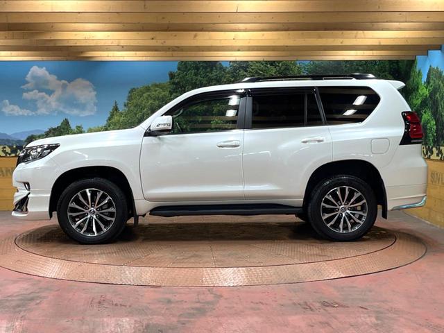 ランドクルーザープラド TX Lパッケージ モデリスタエアロ 禁煙車 メーカーナビ 全周囲カメラ ディーゼル ブラインドスポットモニター 衝突軽減 レーダークルーズ 黒革シート シートエアコン ドラレコ コーナーセンサー LEDヘッド ETC(66枚目)