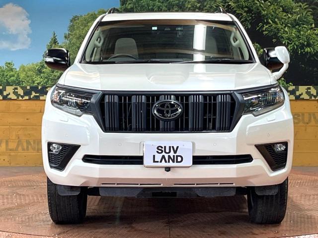 ランドクルーザープラド TX Lパッケージ マットブラックエディション サンルーフ 7人乗 9型ナビ バックカメラ セーフティセンス レーダークルーズ 禁煙車 レザーシート クリアランスソナー LEDヘッド シートベンチレーション Bluetooth再生 フルセグTV(15枚目)