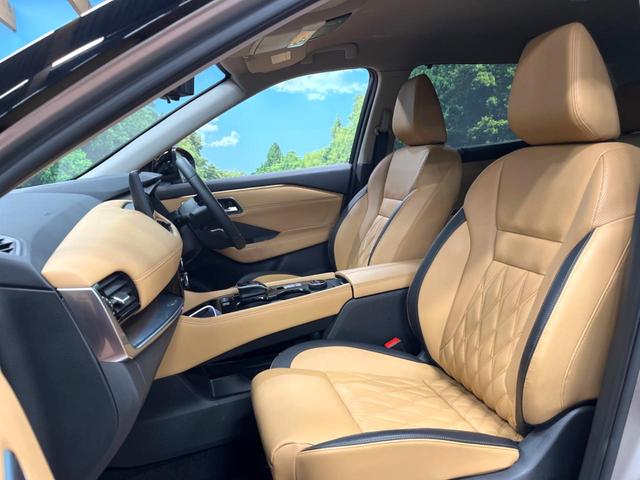 エクストレイル G e-4ORCE 禁煙車 12型ナビ 全周囲カメラ インテリジェントルームミラー タンナッパ革シート パワーバックドア プロパイロット AC100V電源 シートヒーター ステアリングヒーター シルバールーフレール(58枚目)