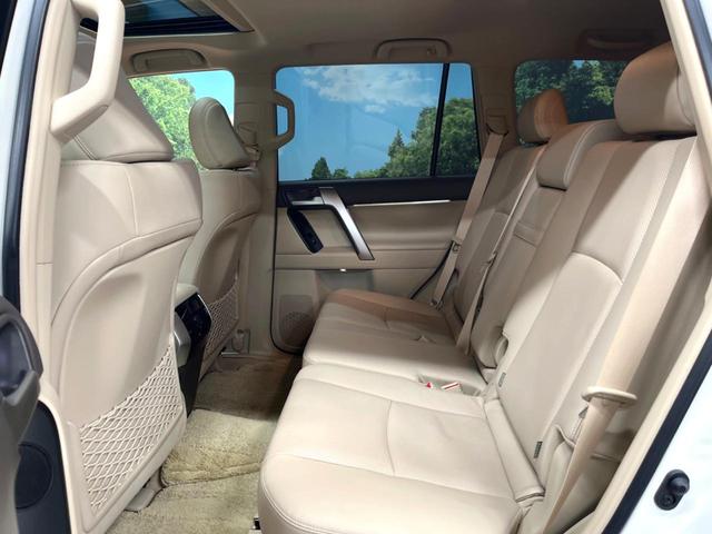 ランドクルーザープラド ＴＸ　Ｌパッケージ　サンルーフ　メーカーナビ　全周囲カメラ　７人乗り　ブラインドスポットモニター　ブラックルーフレール　フルセグＴＶ　禁煙車　シートエアコン　セーフティセンス　レーダークルーズ　クリアランスソナー　ＥＴＣ（51枚目）