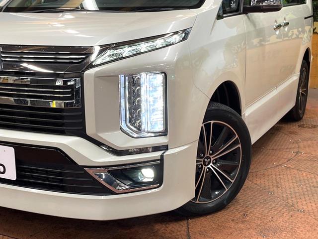 デリカD:5 アーバンギア Pエディション 禁煙車 4WD ディーゼル(軽油) 両側電動ドア 純正SDナビ 後席モニター サイドステップ ETC レーダークルーズ 電動リアゲート パワーシート ドラレコ コーナーセンサー スマートキー(14枚目)