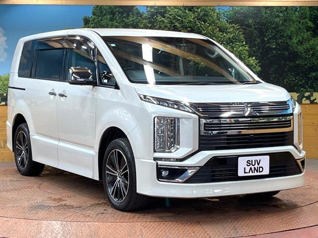 デリカD:5 アーバンギア Pエディション 禁煙車 4WD ディーゼル(軽油) 両側電動ドア 純正SDナビ 後席モニター サイドステップ ETC レーダークルーズ 電動リアゲート パワーシート ドラレコ コーナーセンサー スマートキー(18枚目)