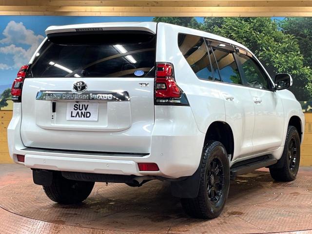 ランドクルーザープラド TX 禁煙車 9型ナビ バックカメラ セーフティセンス レーダークルーズ レーンアシスト コーナーセンサー LEDヘッド ETC オートハイビーム オートエアコン フルセグ Bluetooth接続(17枚目)