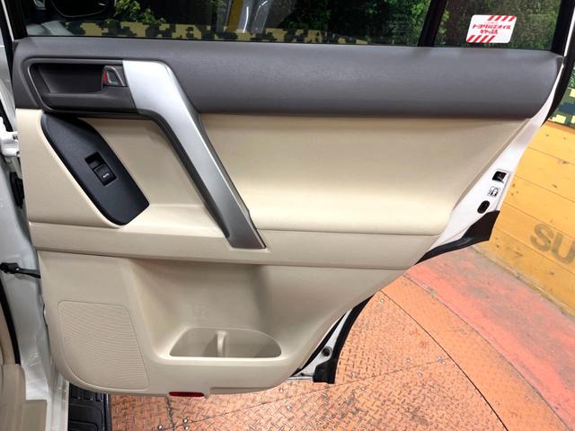 ランドクルーザープラド TX 禁煙車 9型ナビ バックカメラ セーフティセンス レーダークルーズ レーンアシスト コーナーセンサー LEDヘッド ETC オートハイビーム オートエアコン フルセグ Bluetooth接続(34枚目)