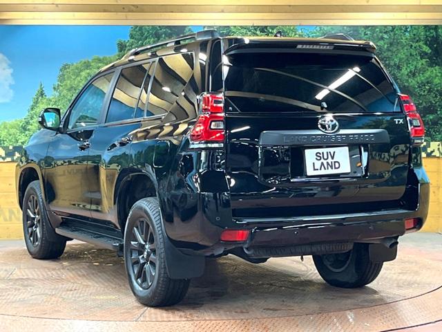 ランドクルーザープラド TX Lパッケージ マットブラックエディション サンルーフ メーカーナビ 全周囲カメラ 7人乗り ブラインドスポットモニター ベージュ内装 禁煙車 シートエアコン セーフティセンス レーダークルーズ クリアランスソナー ルーフレール 純正18アルミ(59枚目)