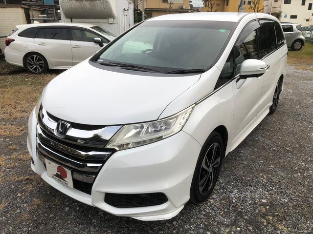 オデッセイ G・エアロパッケージ ナビ CD TV DVD Bluetooth Bカメラ 後席モニター Wエアコン オットマン 両側電動スライドドア(4枚目)