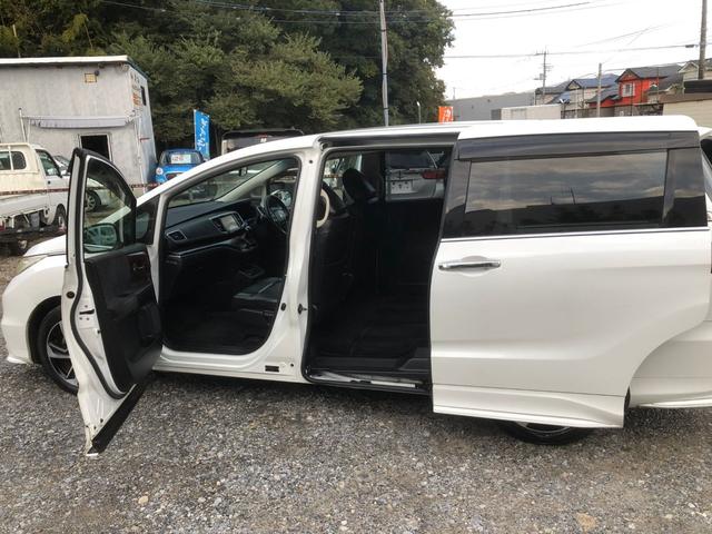 オデッセイ G・エアロパッケージ ナビ CD TV DVD Bluetooth Bカメラ 後席モニター Wエアコン オットマン 両側電動スライドドア(11枚目)