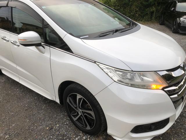 オデッセイ G・エアロパッケージ ナビ CD TV DVD Bluetooth Bカメラ 後席モニター Wエアコン オットマン 両側電動スライドドア(28枚目)