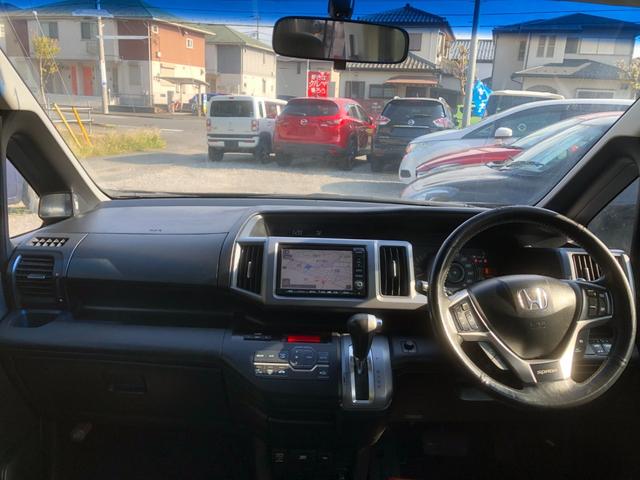 ステップワゴンスパーダ Z クールスピリット インターナビ セレクション TV ナビ DVD CD ETC 両側電動スライドドア Bカメラ スマートキー Bluetooth(13枚目)