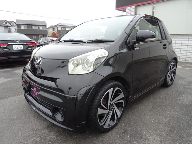 iQ 100G レザーパッケージ モデリスタエアロ 新品タイヤ マフラー 17AW ハーフレザー ローダウン HDDナビ DVD再生 ETC HIDライト Pスタート スマートキー フォグランプ(6枚目)