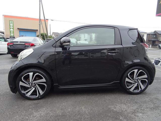 iQ 100G レザーパッケージ モデリスタエアロ 新品タイヤ マフラー 17AW ハーフレザー ローダウン HDDナビ DVD再生 ETC HIDライト Pスタート スマートキー フォグランプ(8枚目)