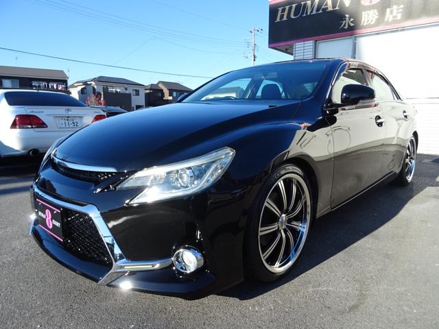 マークX 250G Sパッケージ 1年保証 G’S前後仕様 19AW クルコン パドルシフト 電動シート メモリーナビ Bカメラ DVD再生 ローダウン CD録音 ブルートゥース フルセグTV ETC(7枚目)