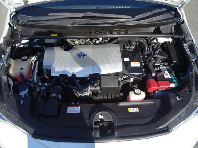 プリウス Ｓセーフティプラス　１年保証　新品ロクサーニ１９ＡＷ　フルエアロ　クルコン　専用シートカバー　クリアランスソナー　レーンアシスト　ドラレコ　新品タイヤ　メモリーナビ　Ｂカメラ　ＤＶＤ再生　ＣＤ録音　ブルートゥース　ＥＴＣ（22枚目）