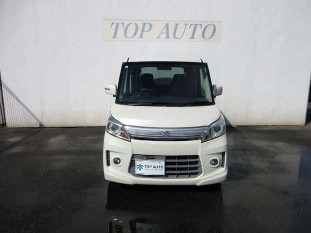 スペーシアカスタム GS 修復歴無し ワンオーナー メモリーナビ(Bluetooth接続・フルセグTV) バックカメラ ETC スマートキー 左右スライドドア HIDオートライト 純正アルミホイール タイミングチェーン(3枚目)