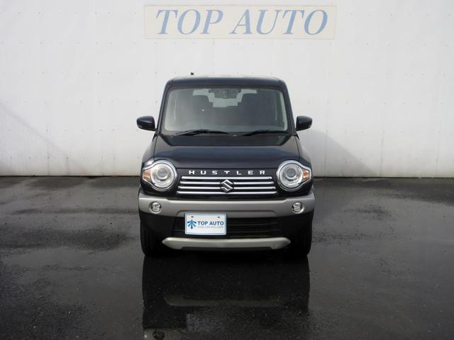 ハスラー ＪスタイルＩＩターボ　修復歴無し　ハーフレザーシート　デュアルカメラブレーキサポート　クルーズコントロール　パドルシフト　シートヒーター　テレビ・ＵＳＢ・ＤＶＤ／ＣＤ再生　ドライブレコーダー　純正アルミホイール　ＨＩＤ（3枚目）