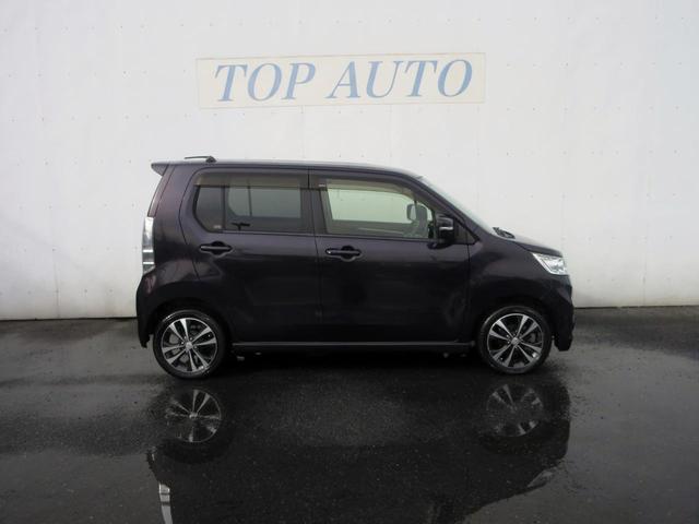 ワゴンＲスティングレー Ｔ　ターボ　修復歴無し　メモリーナビ（Ｂｌｕｅｔｏｏｔｈ接続・フルセグＴＶ・ＤＶＤ／ＣＤ）　ドライブレコーダー　パドルシフト　純正アルミホイール　純正エアロ　スマートキー　ＨＩＤオートライト　フォグライト（7枚目）