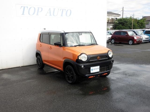 ハスラー Ｘターボ　修復歴無し　ツートン　車検令和９年１月　ブレーキサポート　タイミングチェーン　社外アルミホイール　社外マフラー　社外オーディオ（ＵＳＢ・ＡＵＸ・ラジオ）　ＨＩＤオートライト　フォグ　スマートキー（11枚目）