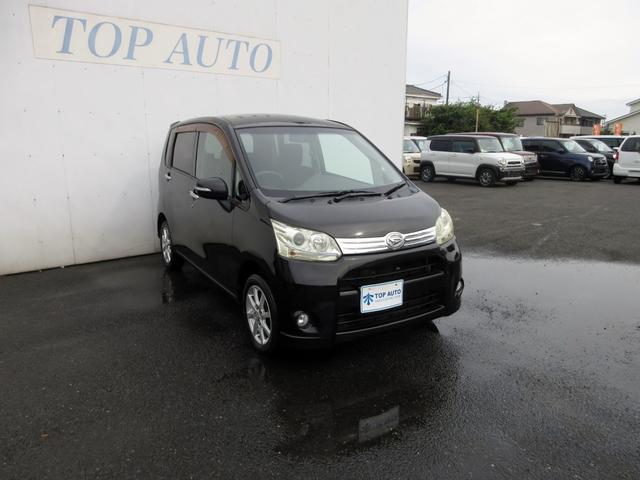 ムーヴ カスタム X 車検:2年付き スマートキー プッシュスタート HIDヘッドライト フォグライト 純正アルミホイール 電動格納ミラー パワーウインドウ オートエアコン ドアバイザー ABS エアバック ベンチシート(11枚目)