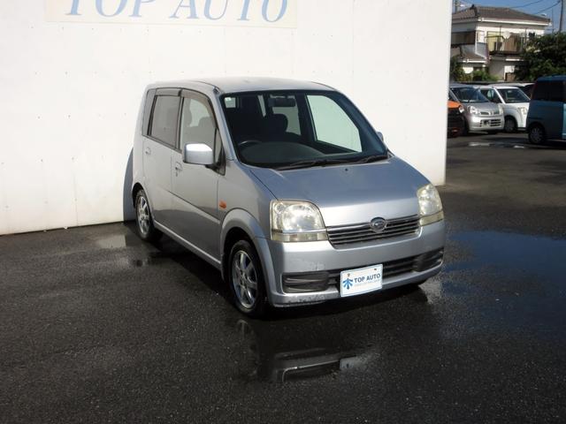 ムーヴ R ターボ 純正アルミホイール 純正オーディオ(CD・ラジオ) キーレス 電動格納ミラー パワーウインドウ ABS エアバック ドアバイザー エアコン 走行距離68971キロ(11枚目)