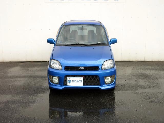 プレオ ＲＳリミテッドＩＩ　スーパーチャージャー　修復歴無し　車検：２年付き　タイミングベルト交換済み　ＭＴモード付き　純正アルミホイール　純正エアロ　ＨＤＤナビ　電動格納ミラー　パワーウインドウ　エアバック　オートエアコン（3枚目）